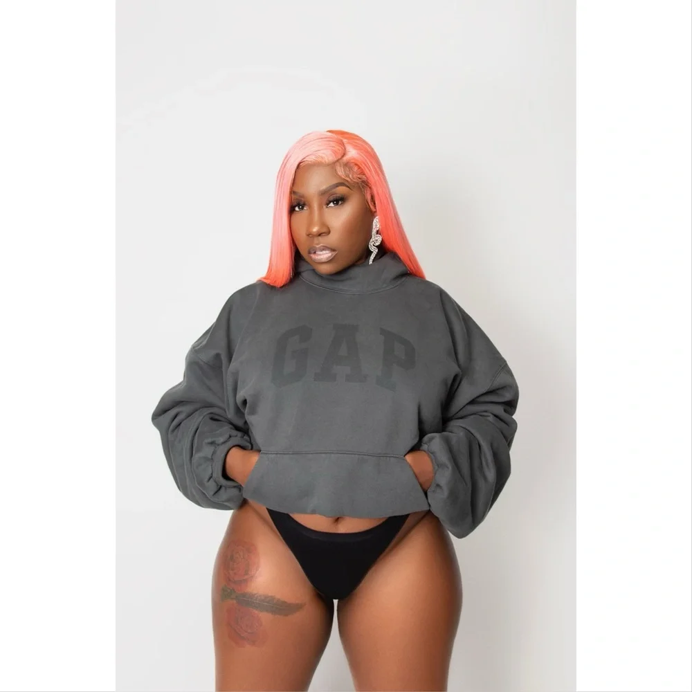 Yeezy | Sweaters | Yeezy X Gap X Balenciaga Dove Hoodie Black